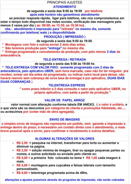 PAPEL ARROZ CIRCULAR PRINCIPAIS AJUSTES DE VALORES 2019-3