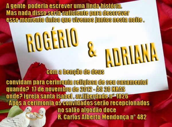celinara convite casamento amostra